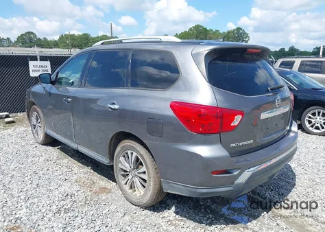 2017 Nissan Pathfinder S from USA, damaged, VIN 5N1DR2MM6HC620373